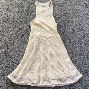 Brand new never used off white dress